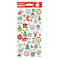 Pikkukuva 1 / 2: 3D-vaahtotarrat - Adventtikalenteri Flerfärgad