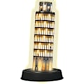 Miniatyrbild 3 av 5: 3D Pussel Tower of Pisa upplyst - Ravensburger - 216 bitar - utan lim - med färg LEDS - Från 8 år Vitt, gult och svart