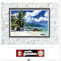 Miniatyrbillede 4 af 5: SEYCHELLES puslespil med 1500 brikker - EDUCA - Landskab og natur - Med Fix Puzzle® lim Flerfarvet