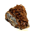 Miniatyrbillede 2 af 2: Sten og mineraler. Siderit + Kvarts. 3839,0 øre. Allevard, Isère, Frankrig..