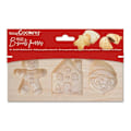 Pikkukuva 4 / 4: 3 joulupiparkakkumuottia Beige