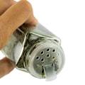 Pikkukuva 3 / 3: Maustejauhepullo + suppilo + luomu rakuuna 20 g