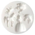 Miniatyrbillede 1 af 4: Silikoneform (mini) Einhorn Prinsesse {Färg}