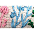 Miniatyrbillede 4 af 4: Broderisæt - Blomster og græsser - 13,5 cm färgrik