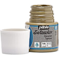 Miniatyrbillede 3 af 3: Stofmaling - PéBéo - Setacolor opaque - Farve taupe - Flaske 45 ml - Unisex mol