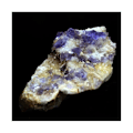 Miniatyrbillede 2 af 3: Sten og mineraler. Fluorit + Baryt + Kvarts. 381,0 øre. La Cabaña, Berbes, Asturien, Spanien.