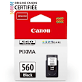 Miniatyrbillede 1 af 6: CANON PG-560 sort blækpatron