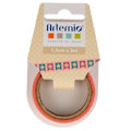 Miniatyrbillede 2 af 3: Maskeringstape 5 m x 1,5 cm - Vimpler Färgad