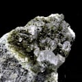 Miniatyrbillede 1 af 4: Sten og mineraler. Kvarts + Epidot. 495,0 ct. Cevins, Savoie, Frankrig..