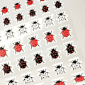 Pikkukuva 4 / 4: 54 tarrassaippua Coccinelles Röd
