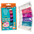 Pikkukuva 4 / 4: Akryylimaalien tutkimussarja - 6 Girly-väriä - 6 x 20 ml Flerfärgad