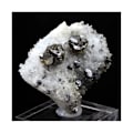 Miniatyrbillede 2 af 4: Sten og mineraler. Sphalerit + Kvarts. 364,5 ct. Krushev dol mine, Madan, Bulgarien.