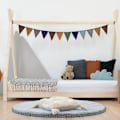 Miniatyrbillede 3 af 4: Lit tipi barn NAKANA 120 x 180 beige Beige