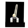 Miniatyrbillede 1 af 2: Sten og mineraler. Kvarts + Calcit. 105,5 ct. Chifeng, Indre Mongoliet, Kina.