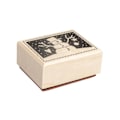 Miniatyrbillede 1 af 2: Tampon Courrier Jul - RAYHER - Snemand - Hvid, Sort, Orange - Voksen - Unisex Vit, svart, orange
