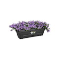 Miniatyrbillede 3 af 6: ELHO Balcony Green Basics Allin1 50 - Udendørs & Balkon - L 25,7 x B 47,3 x H 16,7 cm - Living sort Lev svart