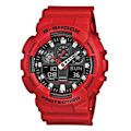 Miniatyrbillede 1 af 4: G-SHOCK Classic- GA-100B-4AER Röd