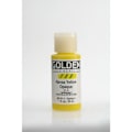 Miniatyrbillede 2 af 2: Akrylmaling Flydende - Golden - Hansa Gul Opaque - 30ml - Professionel - Blandbar Hansa Gul Opaque