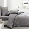 Miniatyrbillede 1 af 2: Dynebetræk Maison Lefebvre HC Macrame Bomuld Percale 220x240 cm + 2 TIL 63x63 Grå