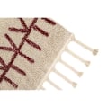 Miniatyrbillede 4 af 4: Bereber Burgundy Lorena Canals håndlavet maskinvaskbart beige tæppe - 140x200cm - Beige