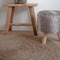 Pikkukuva 1 / 3: Luonnollinen pyöreä matto - House Nordic - Askov - Beige - Pyöreä - Luonnollinen