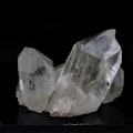 Miniatyrbillede 1 af 2: Sten og mineraler. Kvarts. 260,0 ct. Saint Christophe en Oisans, Isere, Frankrig.
