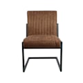 Pikkukuva 1 / 4: Tuoli - HSM - Texas - Yachtskin - Metalli - Ajaton - Design Cognac