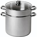 Miniatyrbillede 1 af 2: BAUMALU Catering couscous i rustfrit stål - 26 cm Grå