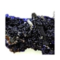 Miniatyrbillede 2 af 4: Sten og mineraler. Azurit. 1928,0 ct. Tazalaght, Souss-Massa, Marokko.