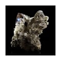 Miniatyrbillede 2 af 4: Sten og mineraler. Smoky Chlorite Quartz + Adularia. 461,0 ct. Mont Blanc-massivet, Frankrig.