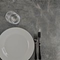 Pikkukuva 4 / 4: Pyöreä pöytä Ø 70 cm - Pyöreä metallinen kivimalli Grå