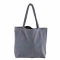 Miniatyrbillede 1 af 4: Sæk Shopper - Basis - Grå - 46x35cm - 330g/m² - Økologisk - Praktisk Grå