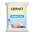 Miniatyrbillede 1 af 2: Pâte Cernit n°1 - 56 g - Vanille (730) - Cernit Gul