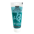 Miniatyrbillede 1 af 3: Akrylmaling - Pébéo - Studio - Ftalocyanin Smaragd - 100 ml - Satin - Blandet Grön