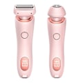 Miniatyrbild 1 av 2: 2 i 1 Trimmer Elektrisk Rakapparat, Epilator för Kvinnor för Rakning av Ben, Armar, Armhålor och Ansiktshår, Rosa