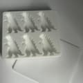 Storsäljande stor isbitsform monster-isbitsform (Vit)-FO-