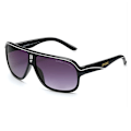 Pikkukuva 2 / 5: 2023 Merkkiset Neliönmuotoiset Aurinkolasit Miehille Vintage Retro Urheiluajo Aurinkolasit Oversize Värikkäät UV400 Ulkoilulasit gafas de sol C5 Musta-Sininen C5 Black-Blue with packaging