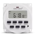 15,98 tums LCD digital timer 12V DC 7 dagars programmerbar tidsbrytare Tm618n-4-FO-