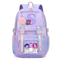 KPop Demon Hunters Backpack with Printed Letter, Casual Large Capacity Backpack S-FO- S 44*30*22cm