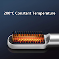 Miniatyrbillede 3 af 5: Bærbar trådløs hårretningsbørste med 200°C konstant temperatur