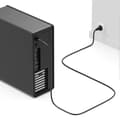 Miniatyrbillede 5 af 5: 1,8 m Strømkabel Schuko Stik Type F (CEE 7/4) til Koldapparatstik C13 Stik PC Computerskærm Printer-FO-