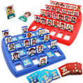 Miniatyrbillede 4 af 5: Hvem er det? Brætspil - Sjovt Gæt Hvem Kortspil Legetøj Desktop Pædagogisk Spil [HK] Flerfarvet 1 stk