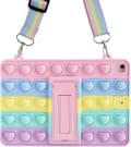 Etui for iPad 9. generasjon 2021 10,2 tommer, iPad 7. og 8. generasjon 2020/2019-deksel - Boble-fidget sensorisk iPad 10,2-deksel for barn-FO-