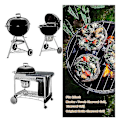 Miniatyrbillede 2 af 5: Weber 22-tommers One-Touch askesystem, passer til Master-Touch/Performer/Original Series-griller (FMY) Silver