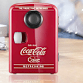 Pikkukuva 2 / 5: Coca-Cola 12V Kannettava 4 Litran/6 Tölkin Termosähköinen Minijääkaappi Jäähdytin/Lämmitin Bluetooth-kaiuttimella -JAN-