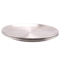 4-pack 30 cm pizzabricka, pizzaugn bakplåt i rostfritt stål, rund pizzabakplåt, för bakning