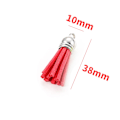 Miniatyrbillede 2 af 4: Tofs Nøglering Tassel Nøglering Charms