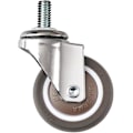 Pikkukuva 2 / 3: 4 kpl M6 X 15mm huonekalujen kääntyviä pyöriä 32mm kierteellä TPE pehmeä kumi 32mm kierre (FQ)‘-MM