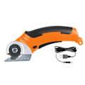 Miniatyrbilde 1 av 4: Elektrisk saks for stoff Lett oppladbar stoffkutter for klær/vinyl Orange