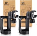 2-pack Universal Cup Holder for Stroller/Pram, Adjustable Bottle Holder-FO-